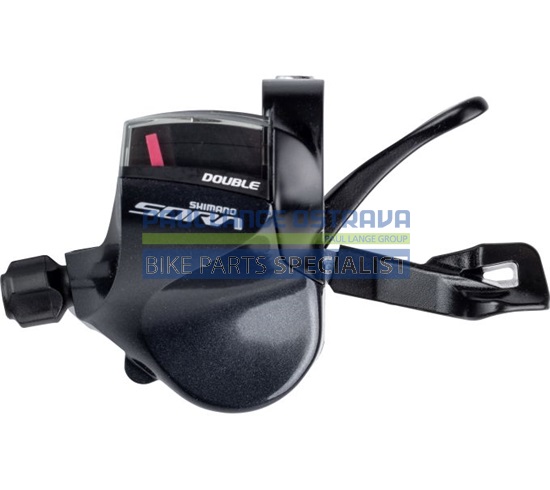 SHIMANO řad páčka SORA SL-R3000 levá 2 rychl objímka s ukaz