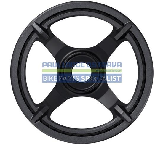 SHIMANO E-BIKE SYSTEMS převodník E6000/SM-CRE61, 104 mm / 46,5 mm s krytem, černá, 38 z.