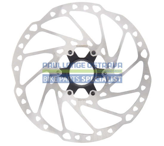 SHIMANO brzdový kotouč DEORE SM-RT64 center lock 203 mm + lock ring bal