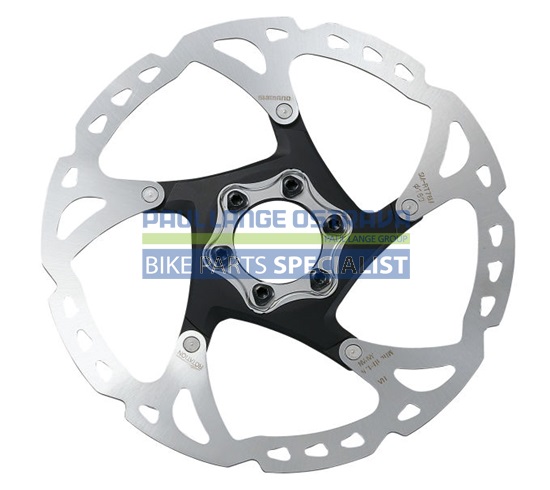 SHIMANO brzdový kotuč XT SM-RT76 6 šroubů 160 mm bal
