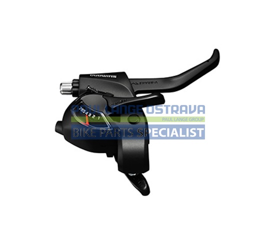 SHIMANO řad/brzd páčka TOURNEY ST-EF41 pravá 7 rychl pro V-brz černá 2 prst