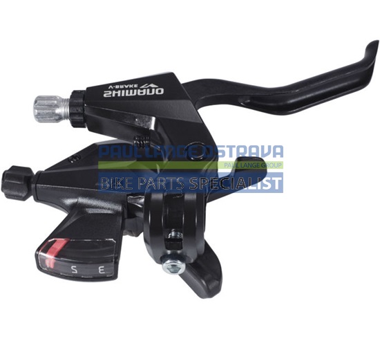 SHIMANO řad/brzd páčka ALTUS ST-M310 levá 3 rychl pro V-brz černá 2 prst