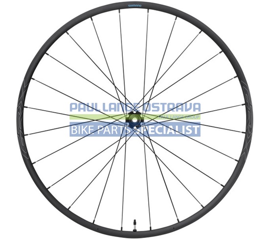 SHIMANO zapletené kolo přední WH-RX570, GRX, 22/21,6", 24 děr, pro center lock 12 mm osa