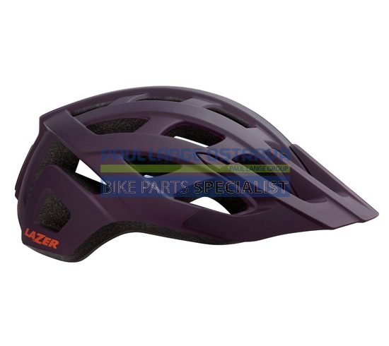 LAZER MTB přilba ROLLER, tmavě červená mat