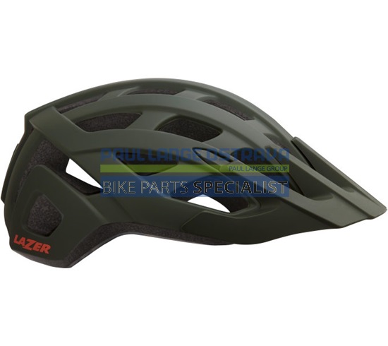LAZER MTB přilba ROLLER, tmavě zelená mat