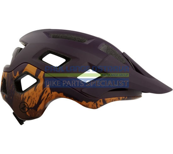 LAZER MTB přilba COYOTE, mulberry mat/oranžová