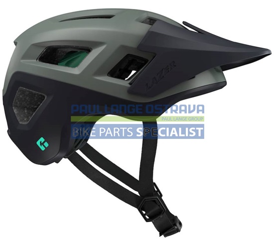 LAZER MTB přilba COYOTE KinetiCore, tmavě zelená, S/52-56 cm