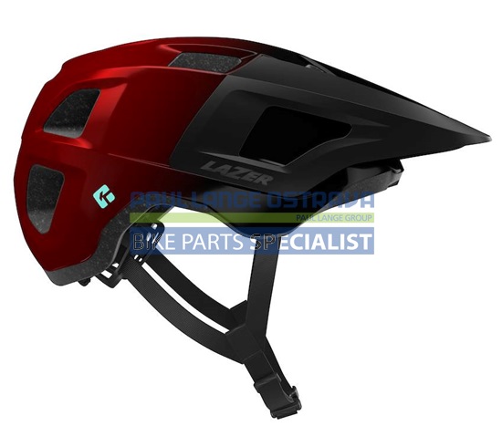 LAZER MTB přilba FINCH KinetiCore, červená, UNI/50-56 cm