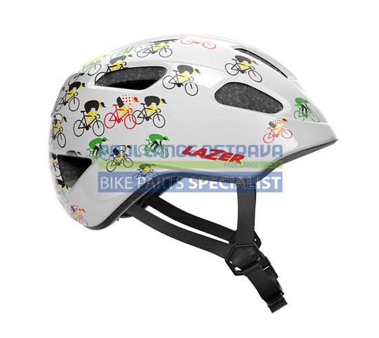LAZER dětská přilba NUTZ KinetiCore 2.0, Tour de France, UNI/50-56 cm