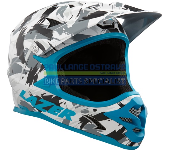 LAZER MTB EXTREME přilba PHOENIX+, šedá/modrá matná