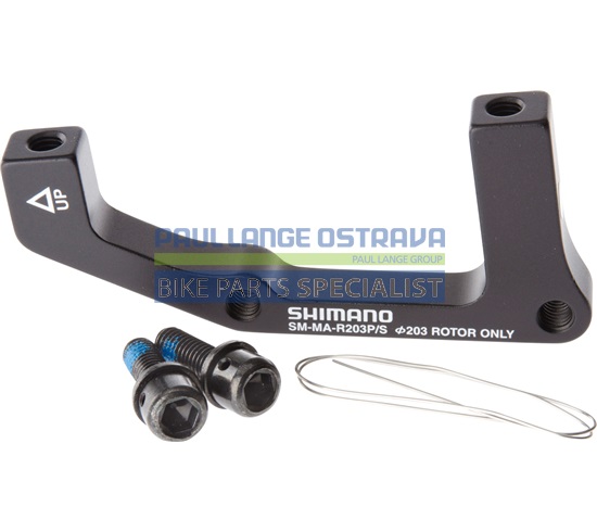 SHIMANO adaptér kot.brzd. MTB-ostatní SMMAR 203 mm PS typ zadní bal