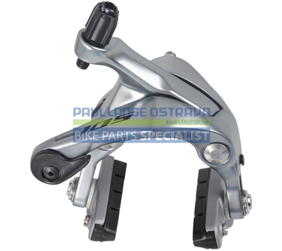 SHIMANO brzda 105 BR-R7000 silniční zadní výška 51 mm botky R55C4 stříbrná šr.10,5mm