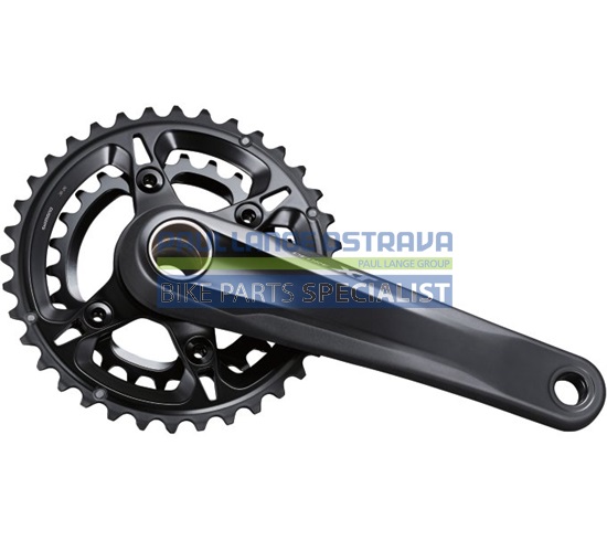 SHIMANO kliky XT FC-M8100 integr.klika 2x12 175 mm 36x26z bez BB misek ř.l.48,8 mm bal