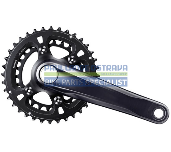 SHIMANO kliky XT FC-M8120 integr.klika 2x12 175 mm 36x26z bez BB misek ř.l.+3mm outboard bal