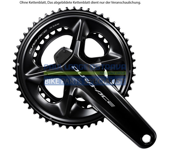 SHIMANO kliky DURA-ACE FC-R9200-P integr.klika 2x12 177,5 mm bez přev. bez BB misek pro měř výk bal