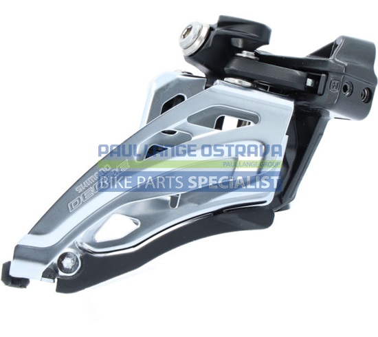 SHIMANO přesmykač DEORE FD-M6020 pro 2x10 obj. 34,9/31,8 + 28,6 Side-swing front pull pro 34-38z bal