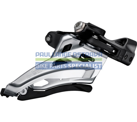 SHIMANO přesmykač DEORE FD-M6020 pro 2x10 obj. 34,9/31,8 + 28,6 Side-swing front pull pro 34-38z bal