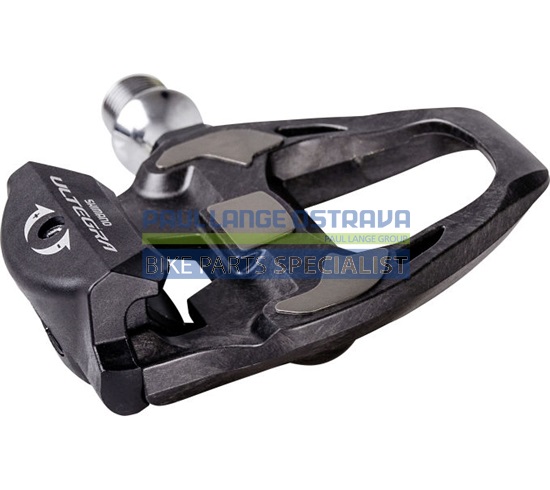 SHIMANO pedály ULTEGRA PD-R8000 SPD-SL zarážky SM-SH11 bez odrazek osa o 4mm delší