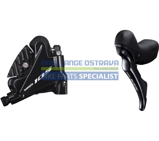 SHIMANO kot brzd-set 105 BR-R7070-KIT přední/ST-R7020(J-kit) FLAT MOUNT polymer+chladič SMBH90/1000m