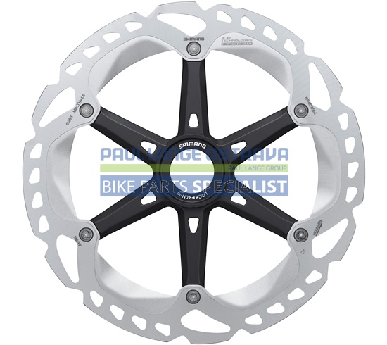 SHIMANO brzdový kotuč XT RT-MT800 center lock 203 mm pro Ice tech + lock ring vnitřní+magnet bal
