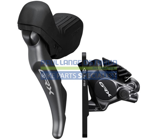 SHIMANO kot brzd-set GRX BR-RX820-KIT přední/BL-RX820(L) FLAT MOUNT polymer+chladič SMBH90/1000mm pr