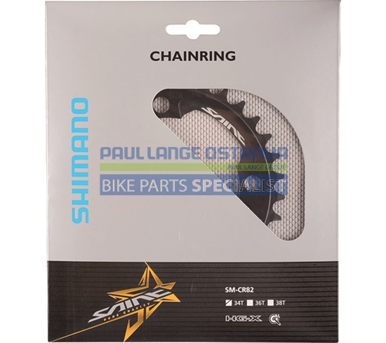 SHIMANO E-BIKE SYSTEMS převodník SAINT FC-M820/825 / SM-CR82, 10 rychl, 104 mm, černá, 34 z.