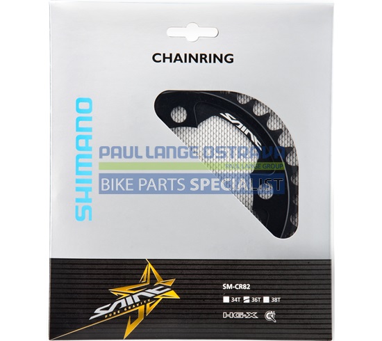 SHIMANO E-BIKE SYSTEMS převodník SAINT FC-M820/825 / SM-CR82, 10 rychl, 104 mm, černá, 36 z.
