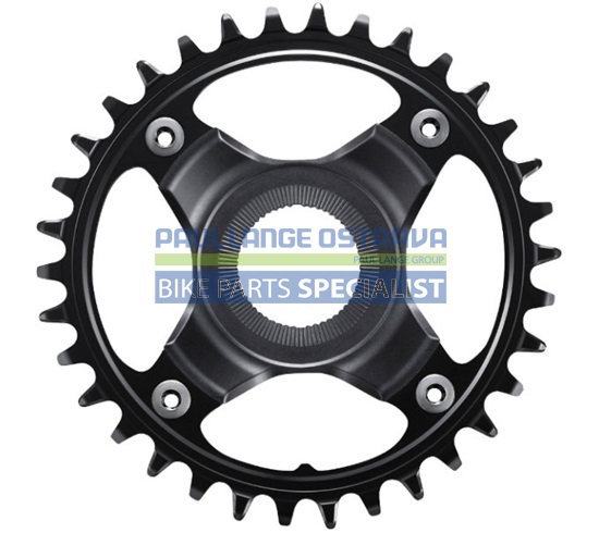 SHIMANO E-BIKE SYSTEMS převodník E8000/SM-CRE70, 12 rychl, 104 mm / 53 mm bez krytu, černá, 34 z.