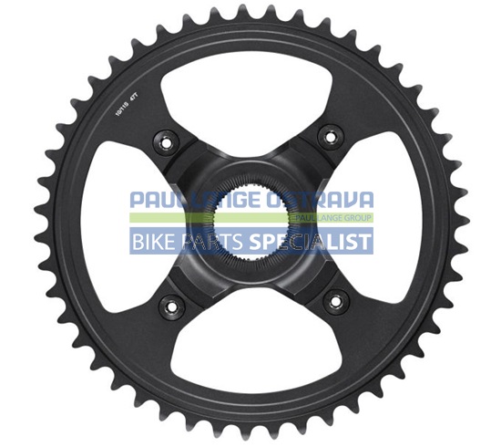 SHIMANO E-BIKE SYSTEMS převodník E8050/E8000/SM-CRE80,11 rychl,104 mm/50 mm bez krytu,černá, 47 z.