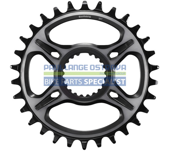 SHIMANO převodník XTR FC-M9100/20-1 / SM-CRM95, 1 x 12 rychl, šedá/černá, 30 z