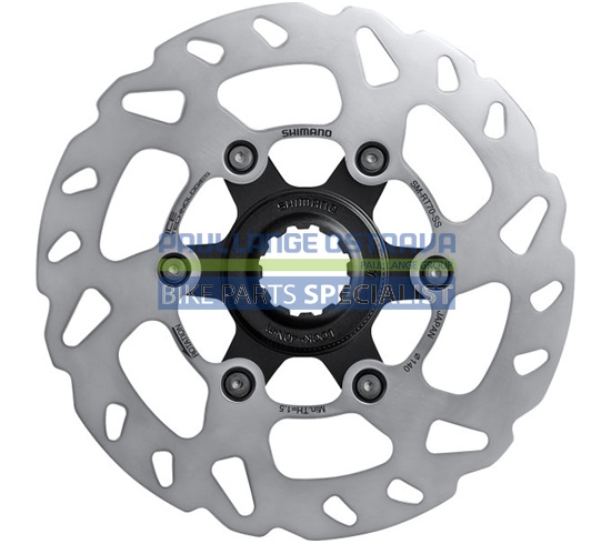 SHIMANO brzdový kotuč Ostatní SM-RT70 center lock 140 mm pro Ice tech + lock ring vnitřní bal