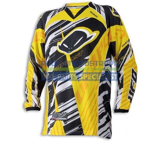 UFO PLAST dres dlouhý rukáv MX-20, žlutý, L