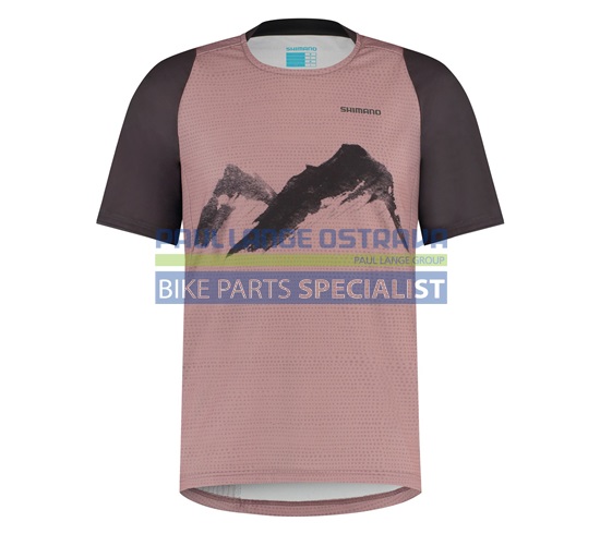 SHIMANO FORESTA dres krátký rukáv, pánský, bronzová, L