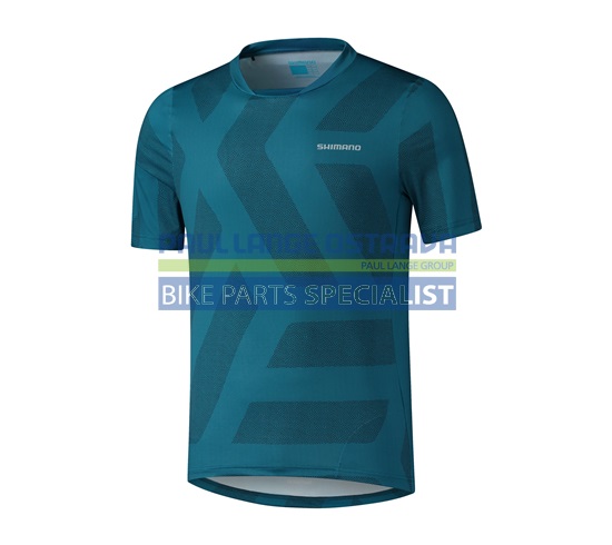 SHIMANO pánský MYOKO dres krátký rukáv, námořnická modrá