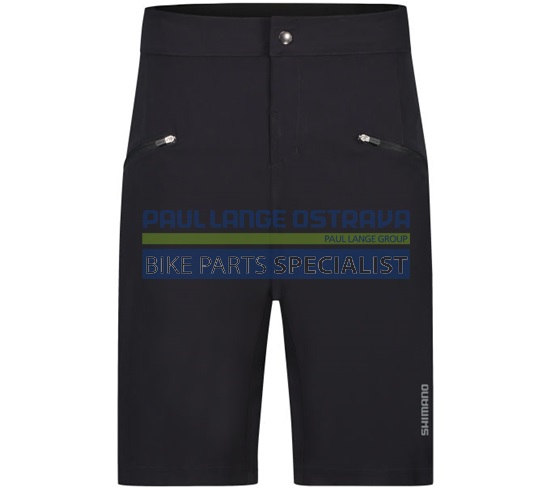 SHIMANO WS INIZIO TRAIL SHORT, 28, černé