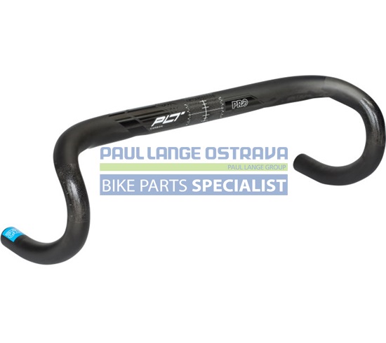PRO řídítka PLT CC CARBON, 38 cm, karbon, 31,8 mm