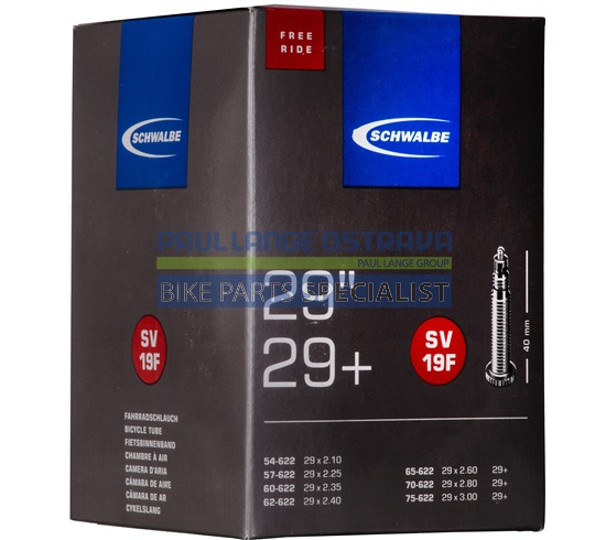 SCHWALBE duše FREERIDE UNIVERZÁLNÍ 27.5"/28"/ 29", 54/75-584/622