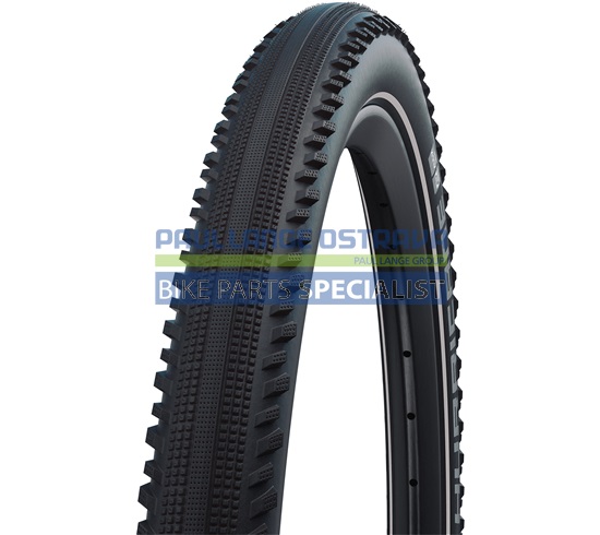 SCHWALBE plášť HURRICANE,50-584,27.5x2.00,DD, GreenGuard,dušový,drát,830 g,černá/reflexní