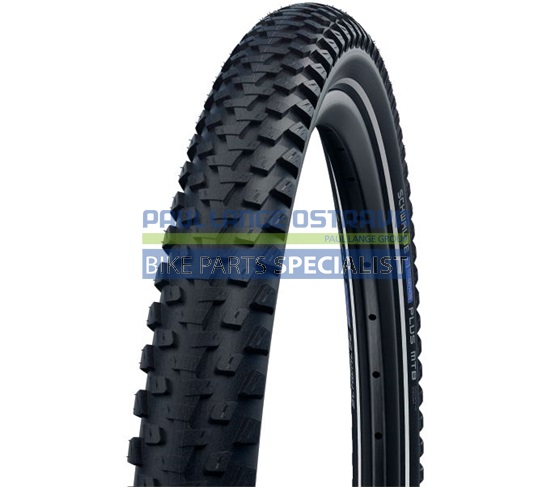 SCHWALBE plášť MARATHON PLUS MTB,60-584,27.5x2.35,Smart DualGuard,dušový,drát,1290 g,černá/reflexní