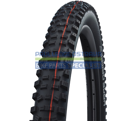 SCHWALBE plášť HANS DAMPF,60-622,29x2.35,Super Gravity,TLE,skládací,1165 g,černá