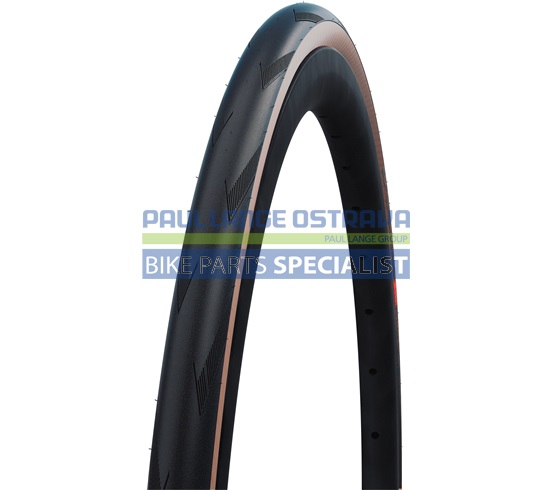 SCHWALBE plášť PRO ONE,28-622,700x28C,Super Race, V-Guard,TLE,skládací,280 g,černá/hnědá