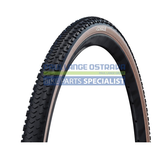 SCHWALBE plášť G-One RX PRO,40-622,28x1.50,700x40C,RACE PRO, V-Guard,TLR,skládací,520 g,černá/hnědá