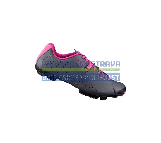SHIMANO dámská MTB obuv SH-XC500, šedá/purpurová
