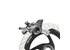 SHIMANO brzda XTR BR-M9200 kot (hydr) třmen př nebo zad post mount kov bez adapt