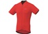 SHIMANO dres krátký rukáv, červená, XXL