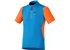 SHIMANO Touring dres, modrá/oranžová, L