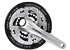 SHIMANO kliky ALIVIO FC-T4060 integr.klika 3x9 175 mm 44x32x22z bez BB misek s krytem černé