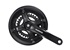 SHIMANO kliky TOURNEY FC-TY5012 4hran 2x7/8 175 mm 46x30z černé s krytem bal