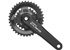 SHIMANO kliky CUES FC-U4010-2B integr.klika 2x9/10/11 175 mm 36x22z ř.l. + 3mm bez krytu / bez BB mi