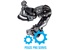 SHIMANO přehazovačka TOURNEY RD-TY50 bez háku 6/7 rychl klasická pruž